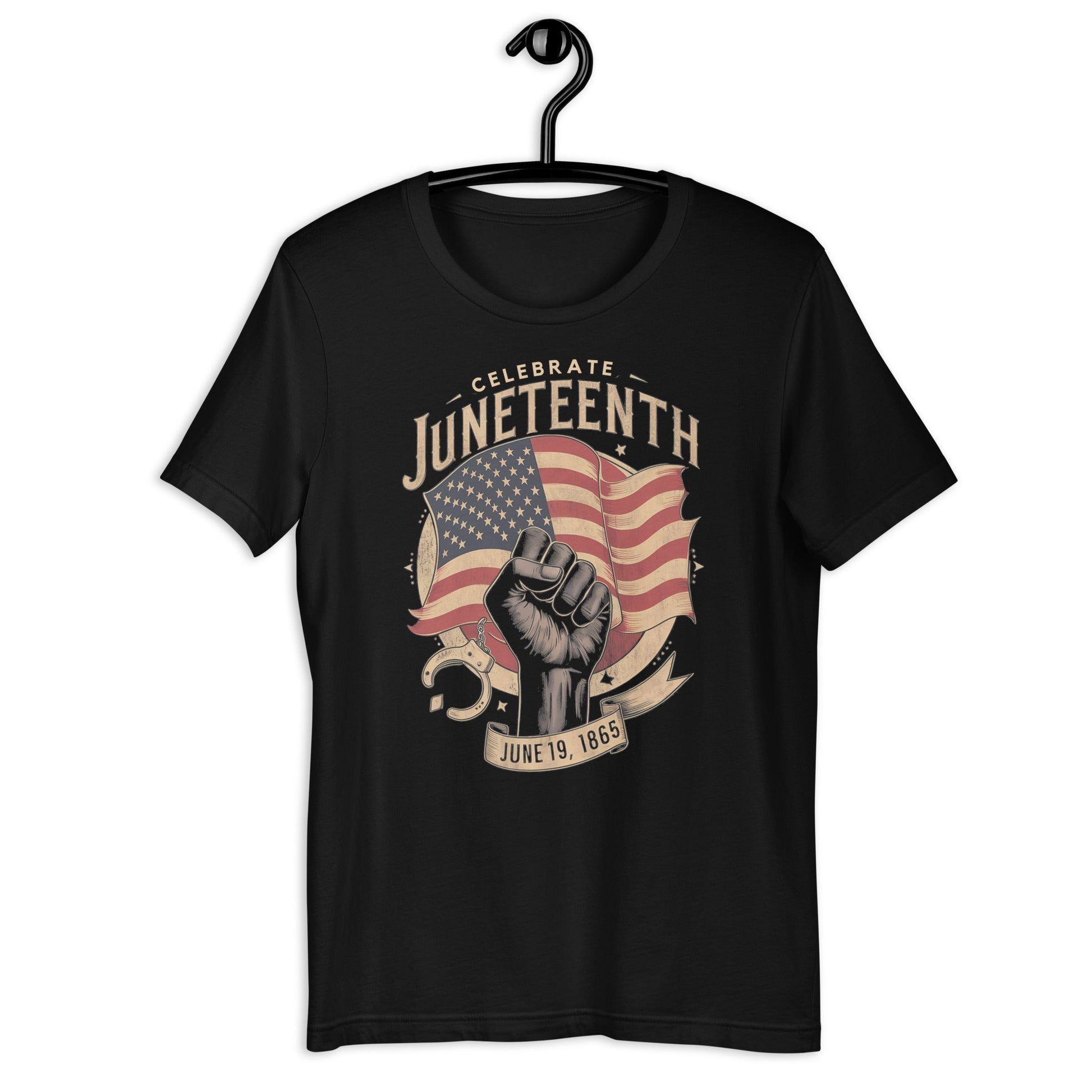 Celebrate Juneteenth T-Shirt - Bold Black Apparel