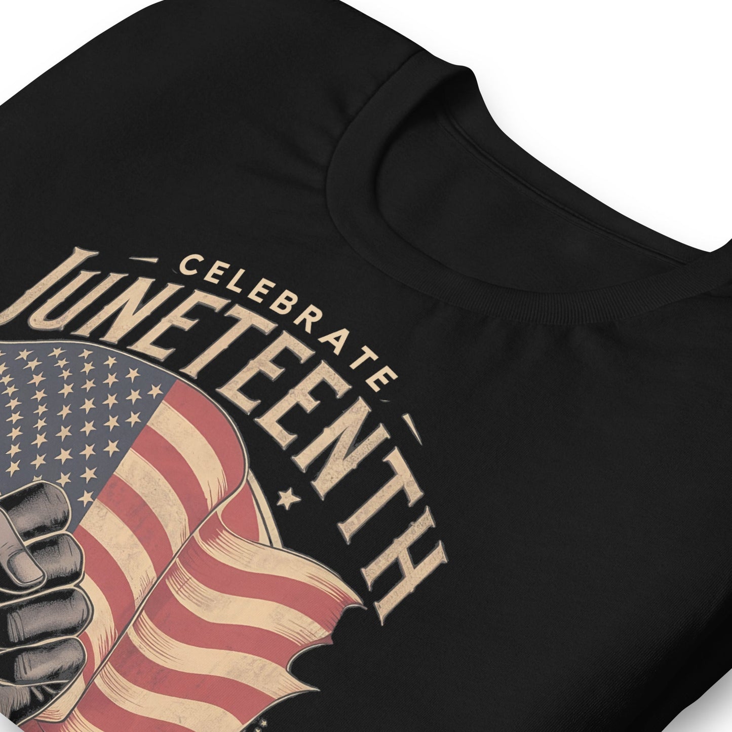 Celebrate Juneteenth T-Shirt - Bold Black Apparel