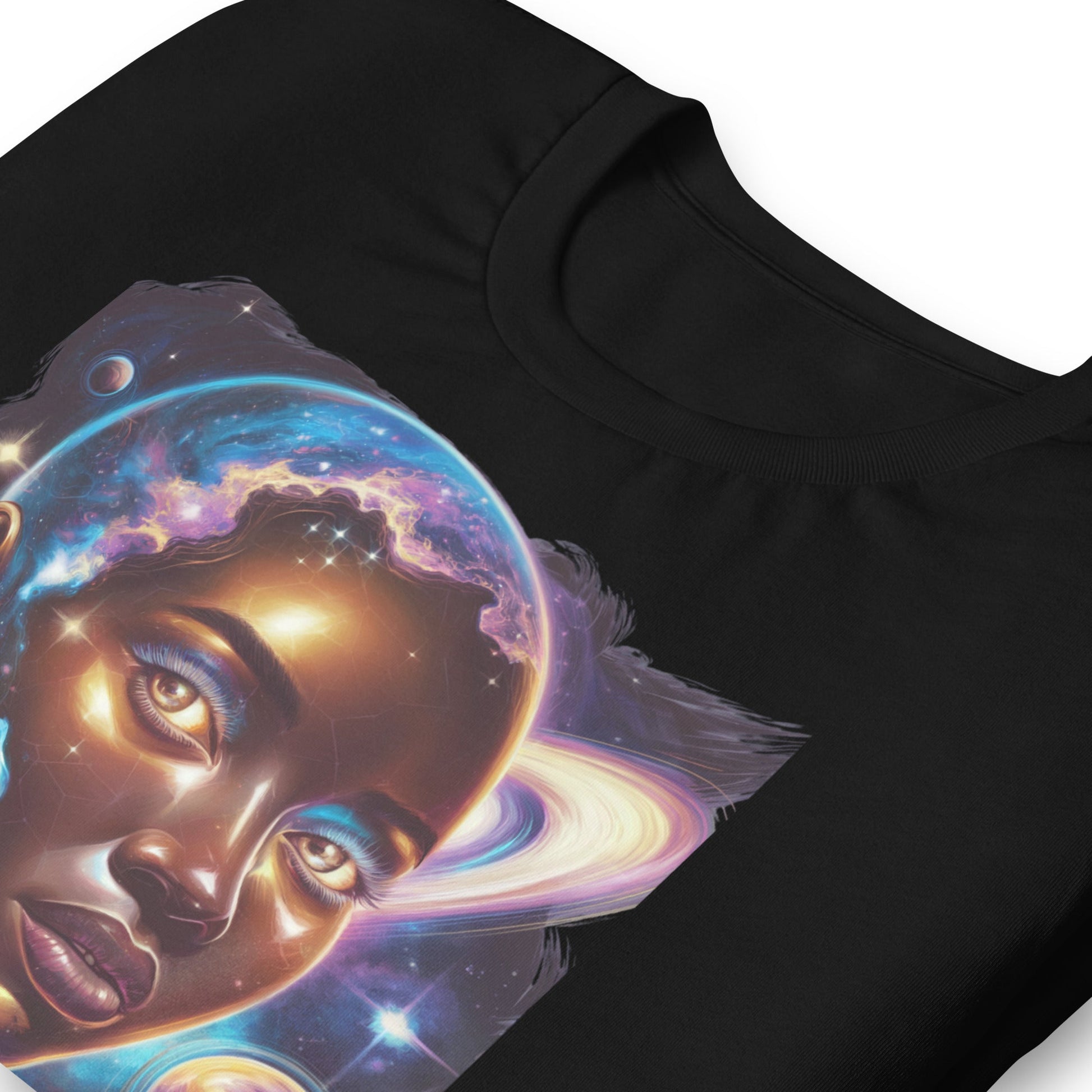 Cosmic Roots T-Shirt - Bold Black Apparel