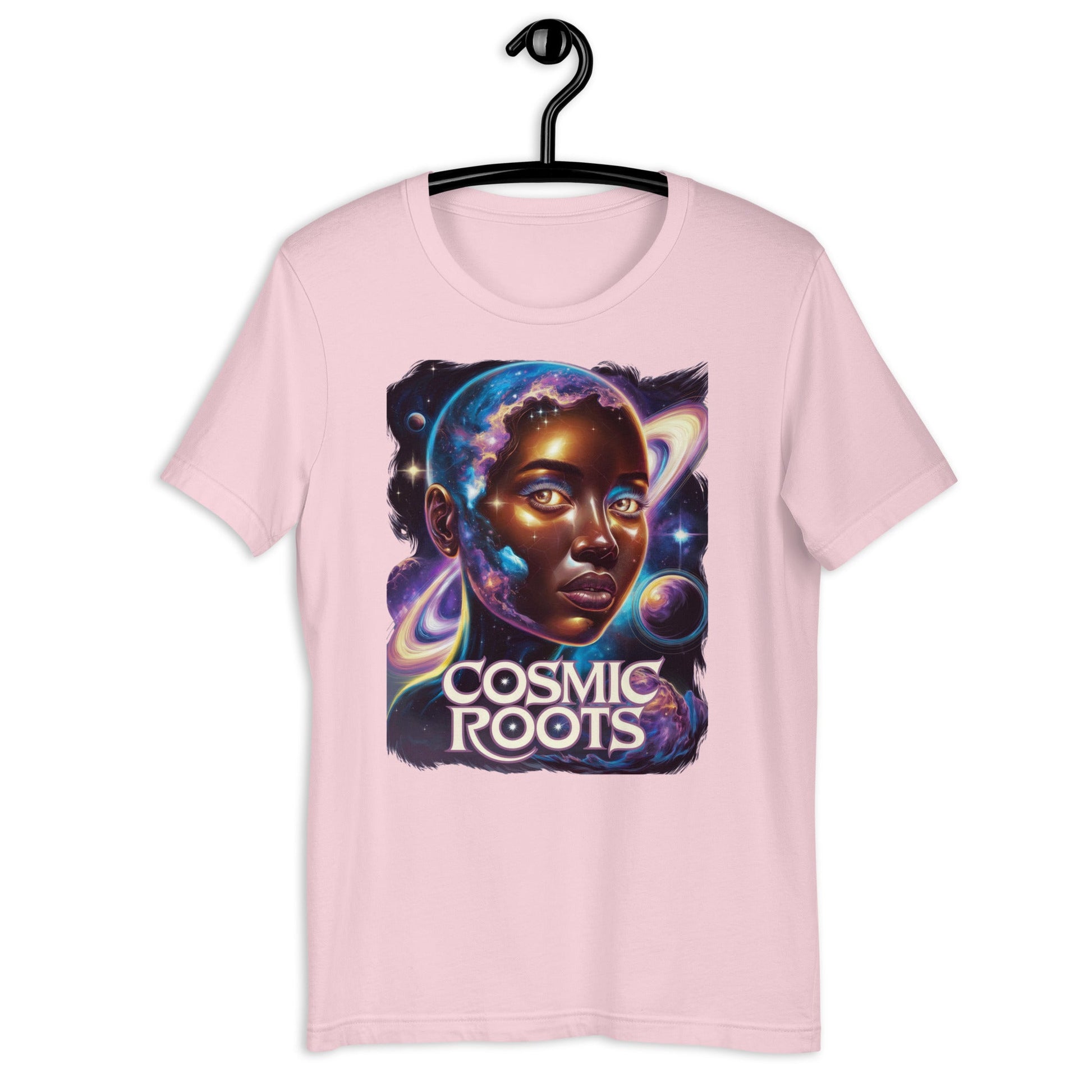 Cosmic Roots T-Shirt - Bold Black Apparel