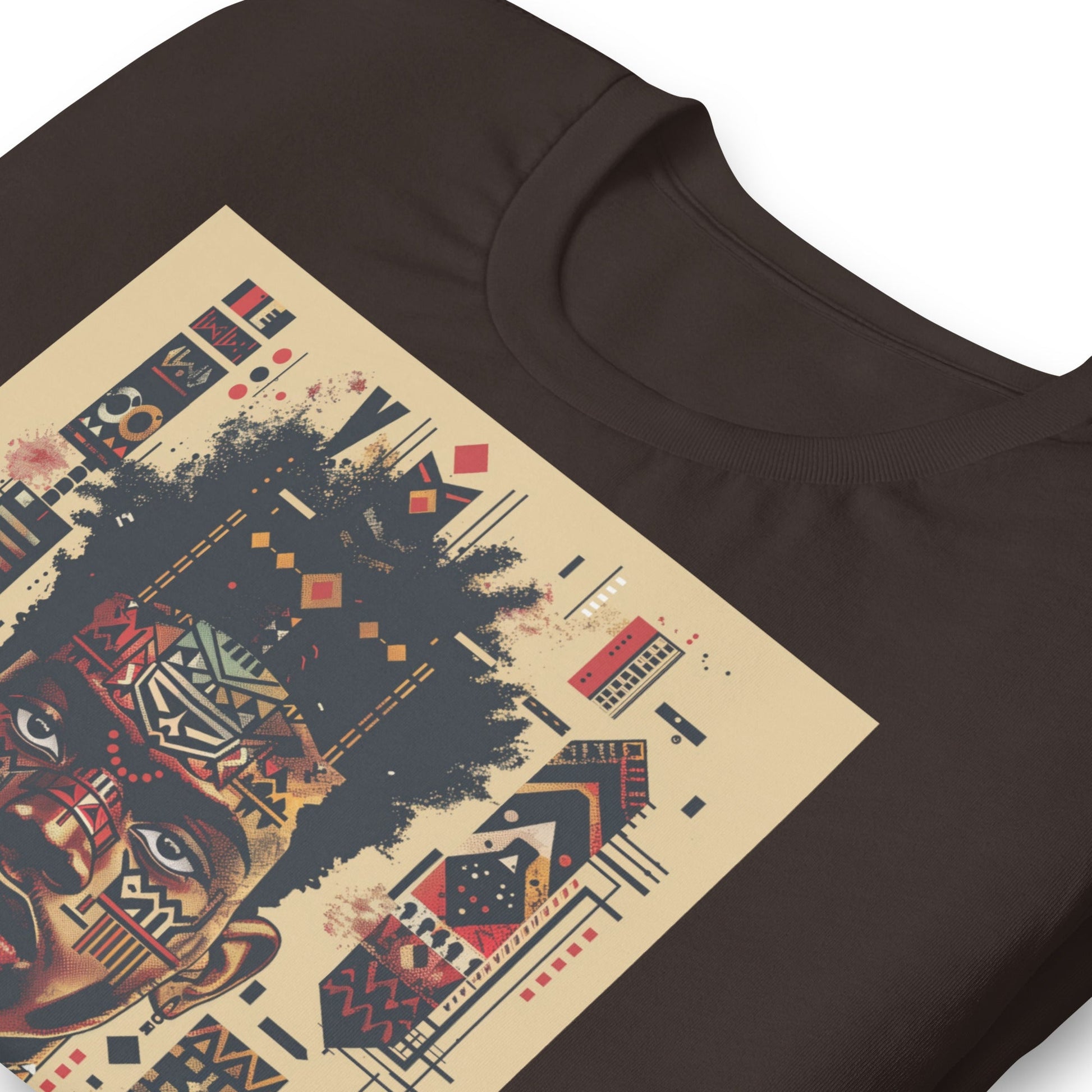 Cultural Mosaic T-Shirt - Bold Black Apparel