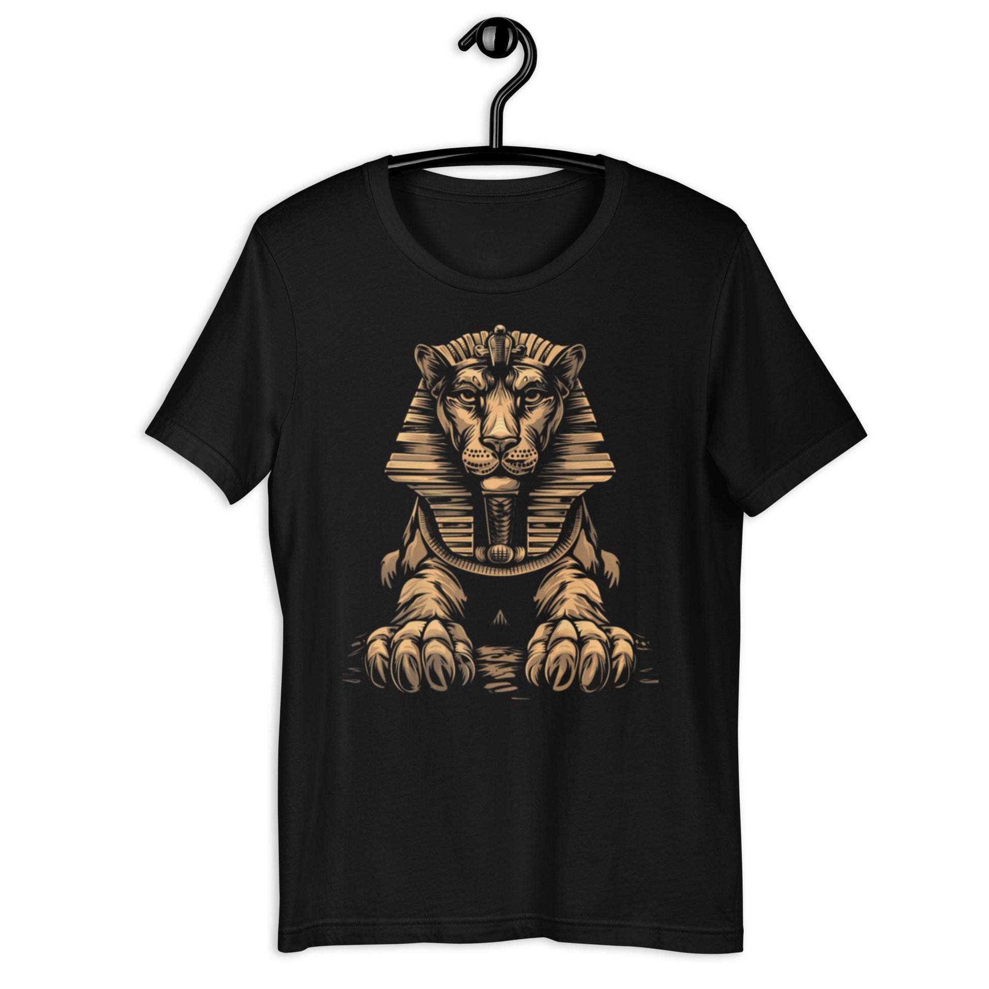 Egyptian Sphinx T-Shirt - Bold Black Apparel