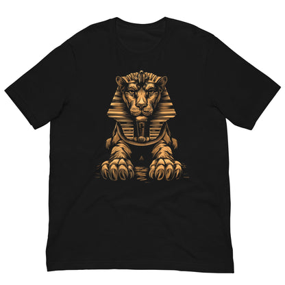 Egyptian Sphinx T-Shirt - Bold Black Apparel