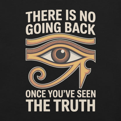 Eye of Horus Truth T-Shirt - Bold Black Apparel