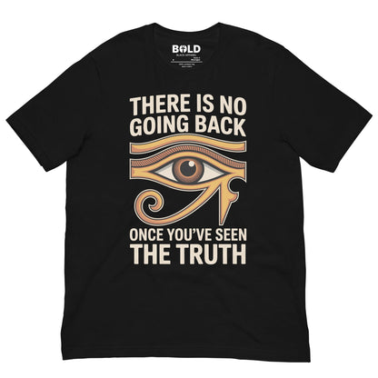 Eye of Horus Truth T-Shirt - Bold Black Apparel