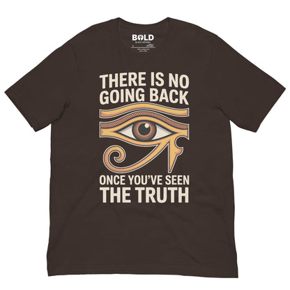 Eye of Horus Truth T-Shirt - Bold Black Apparel
