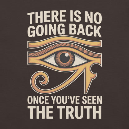Eye of Horus Truth T-Shirt - Bold Black Apparel