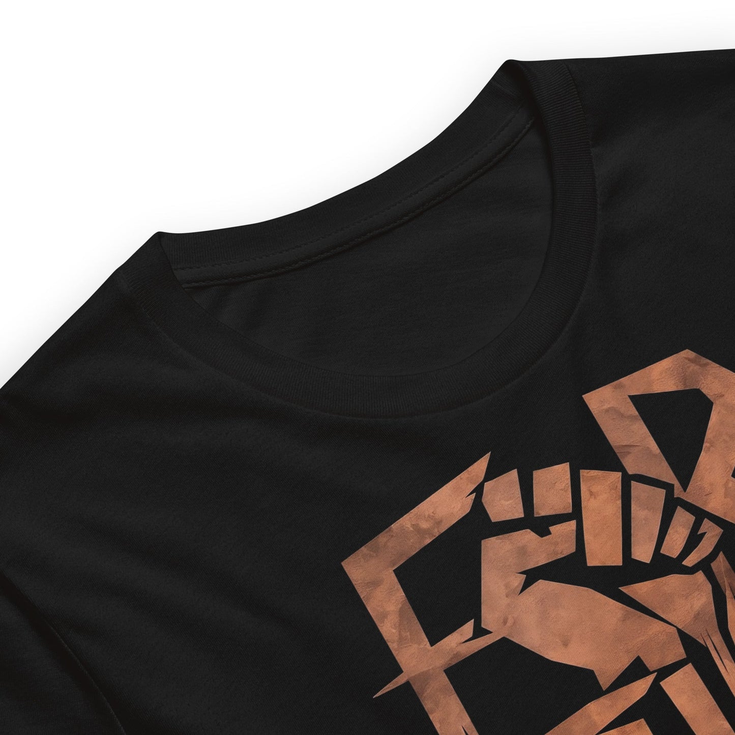 For the Culture Fist Graphic T-Shirt - Bold Black Apparel