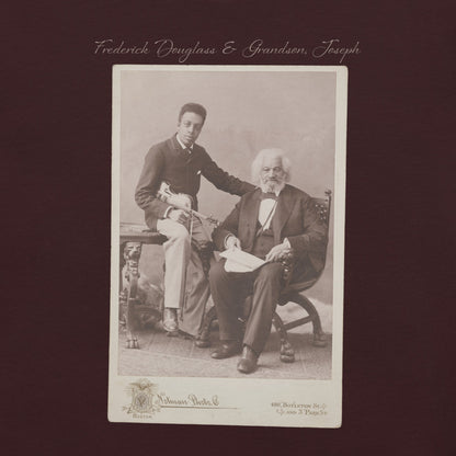 Frederick Douglass & Grandson T-Shirt - Bold Black Apparel