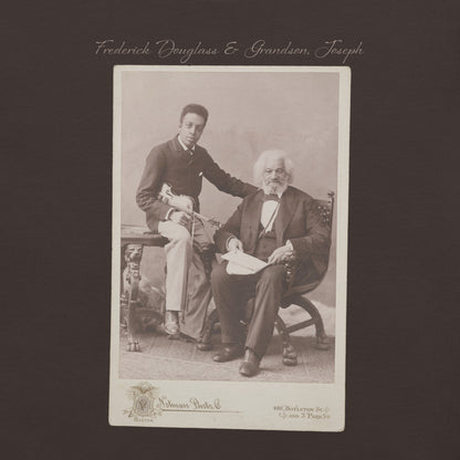 Frederick Douglass & Grandson T-Shirt - Bold Black Apparel