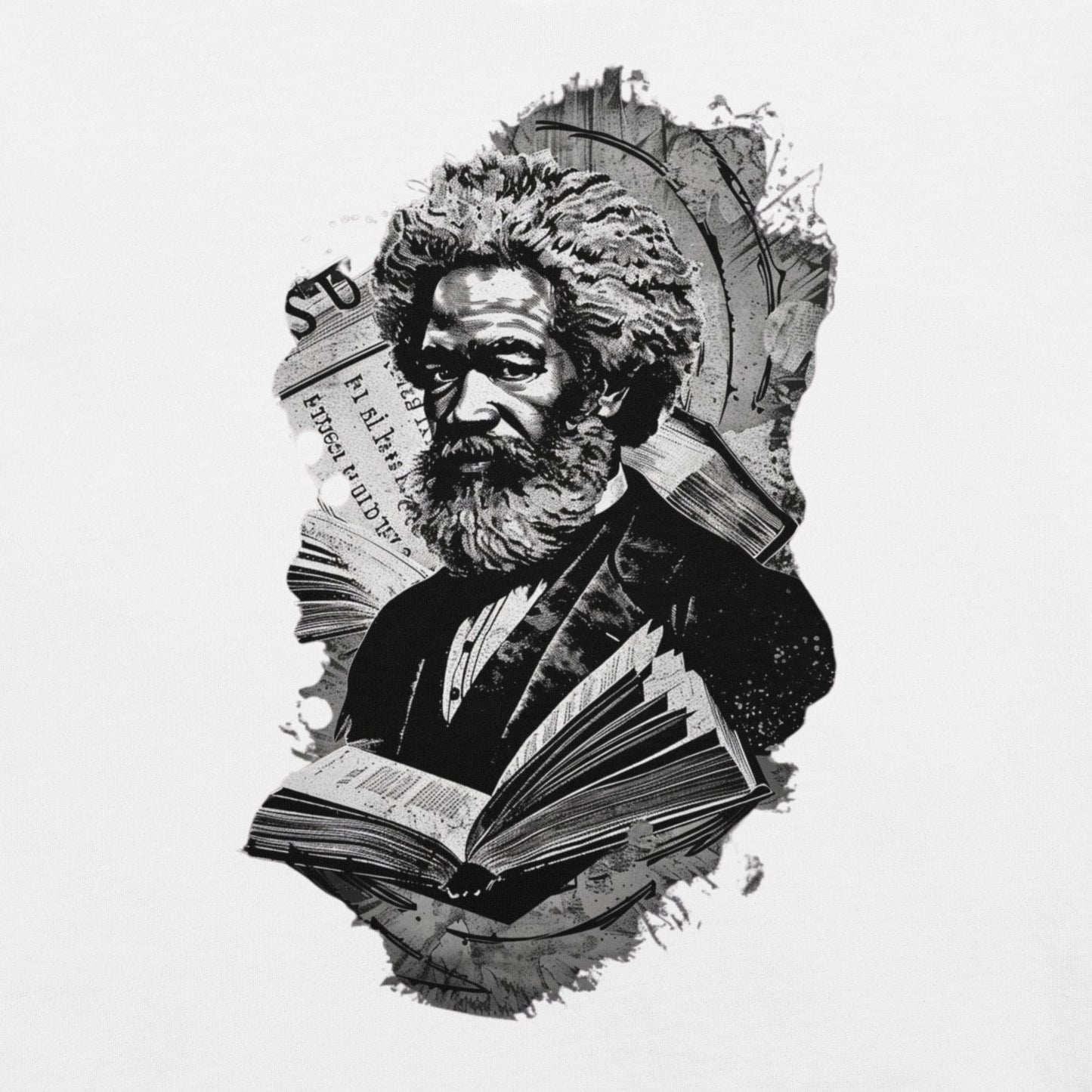 Frederick Douglass T-Shirt - Bold Black Apparel