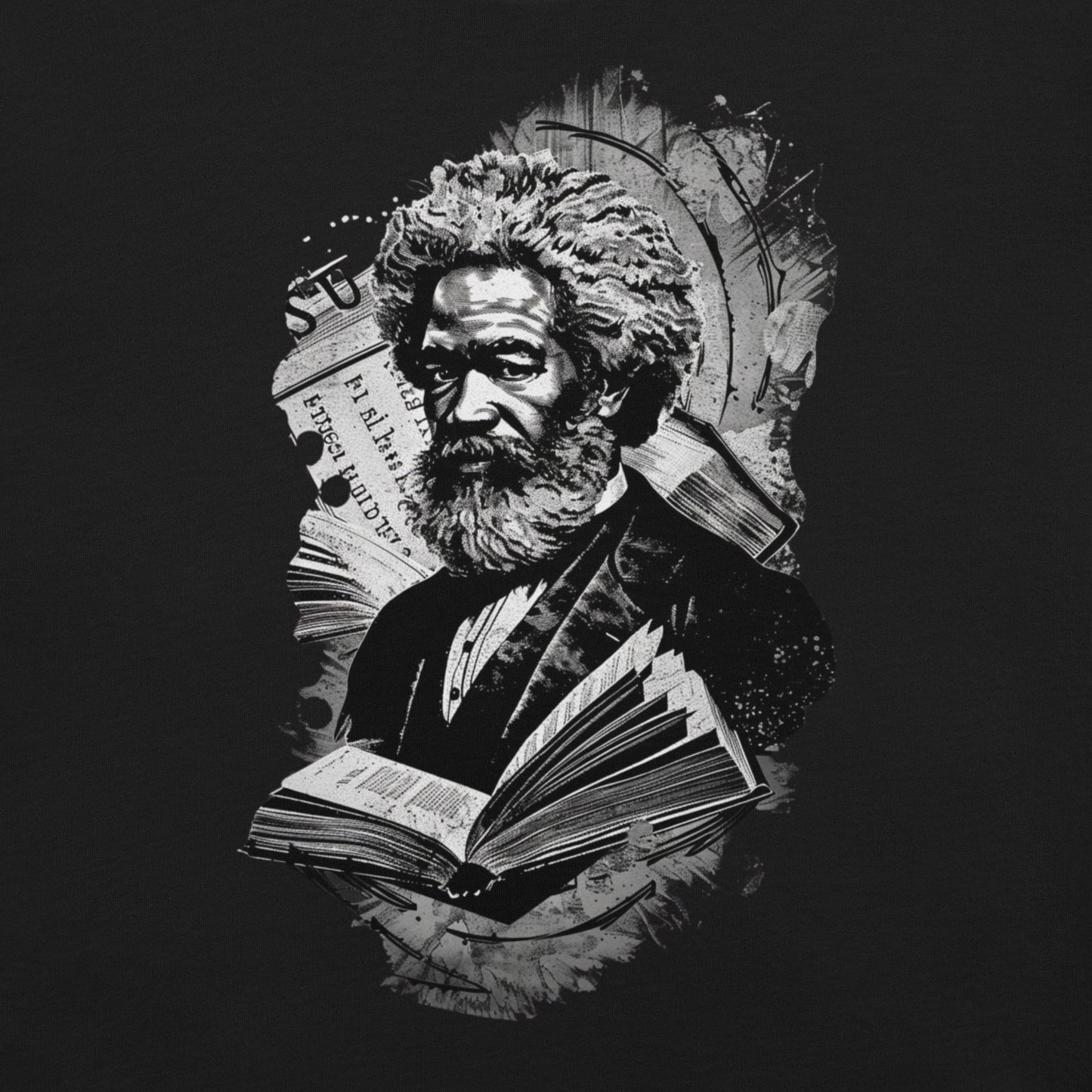Frederick Douglass T-Shirt - Bold Black Apparel
