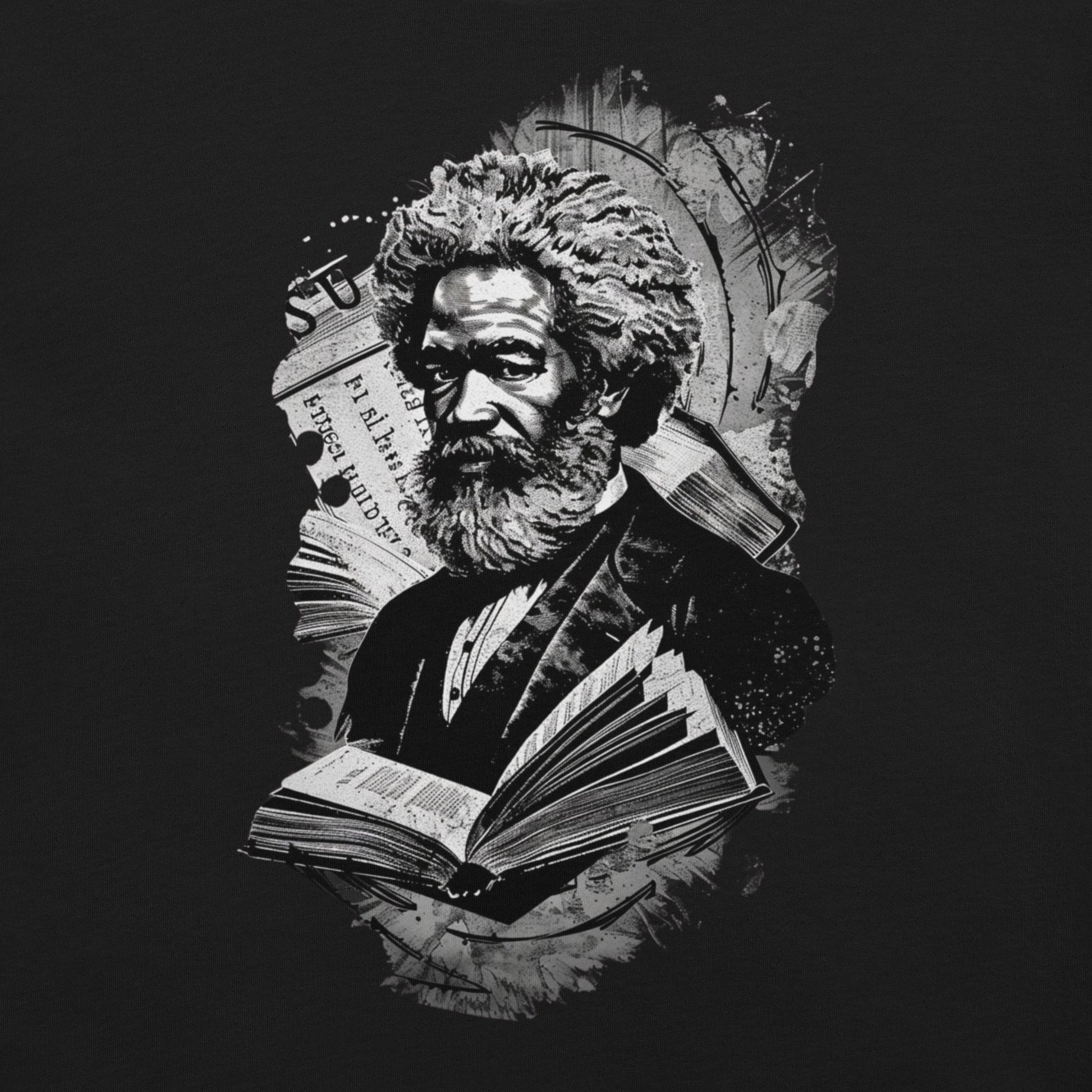 Frederick Douglass T-Shirt - Bold Black Apparel