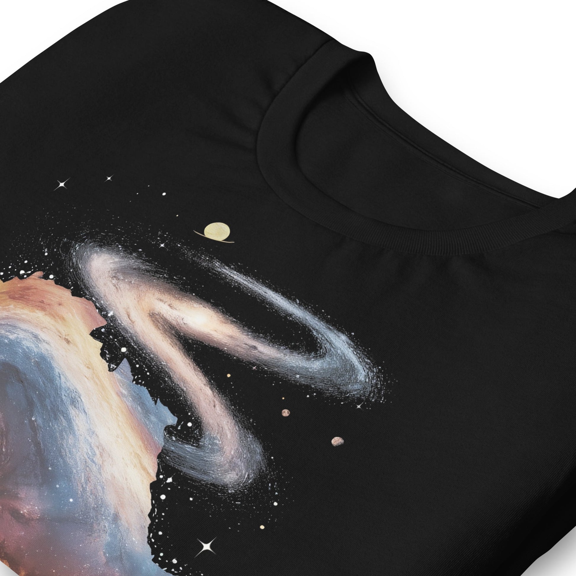 Galactical Africa T-Shirt - Bold Black Apparel