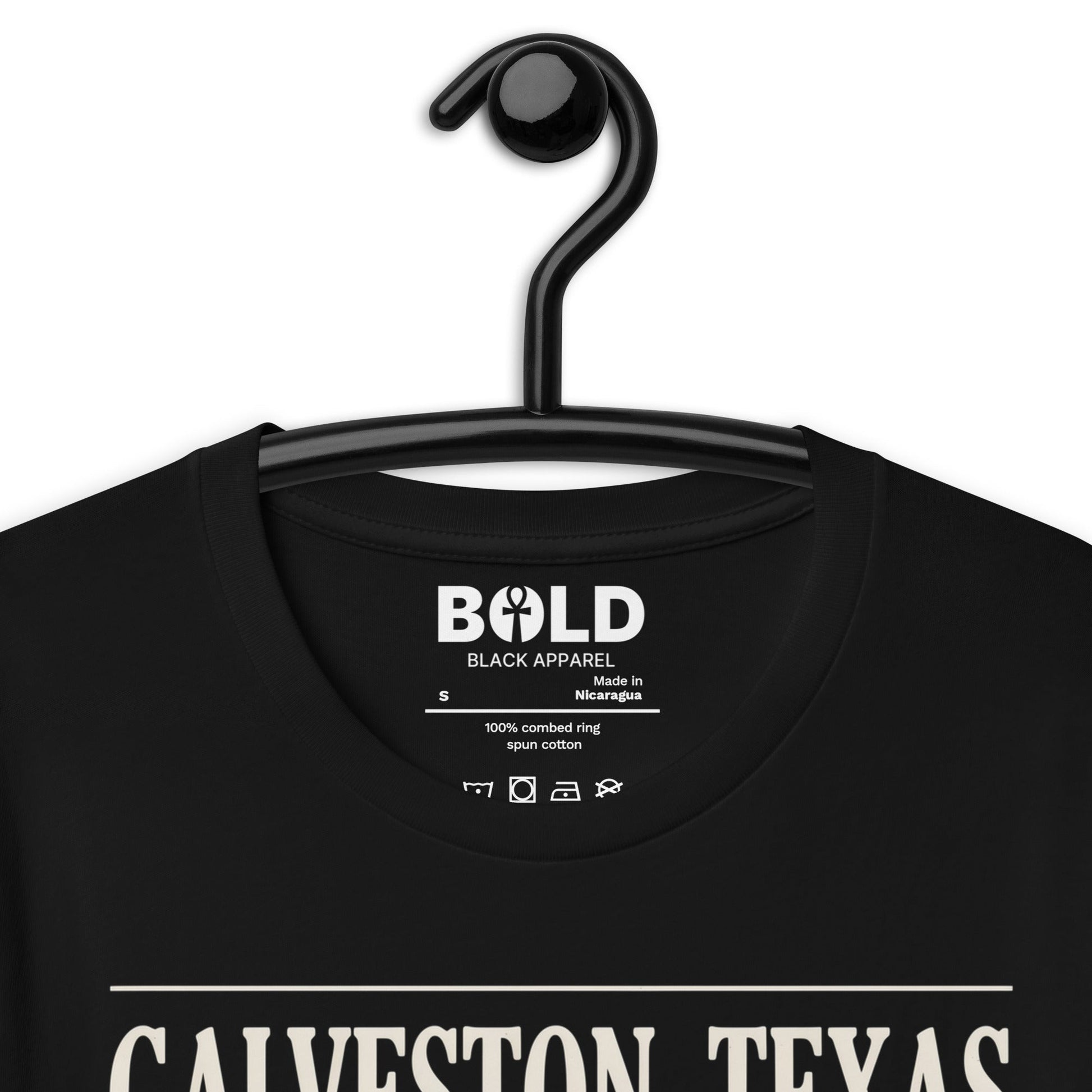 Galveston Texas Juneteenth History T-Shirt - Bold Black Apparel
