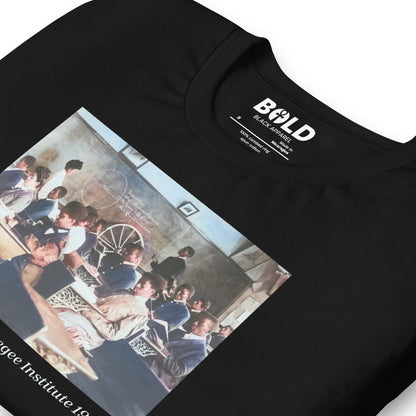 Geometry at Tuskegee Institute 1902 T-Shirt - Bold Black Apparel