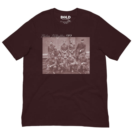 Harlem Hellfighters 1919 T-Shirt - Bold Black Apparel