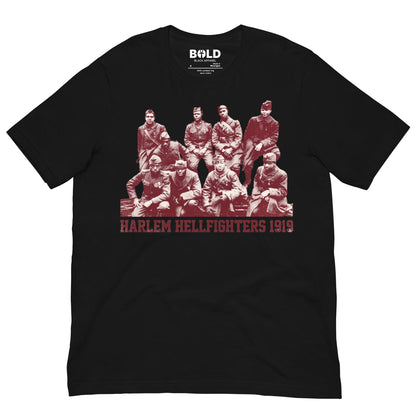 Harlem Hellfighters T-Shirt - Bold Black Apparel