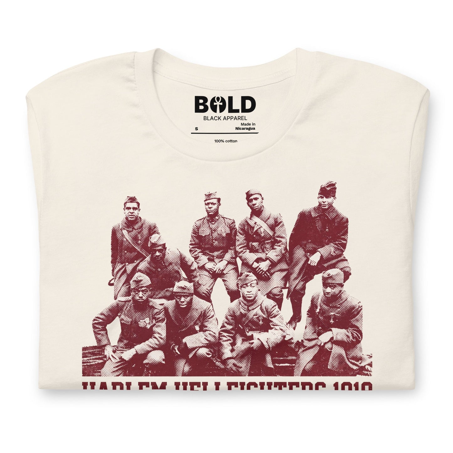 Harlem Hellfighters T-Shirt - Bold Black Apparel