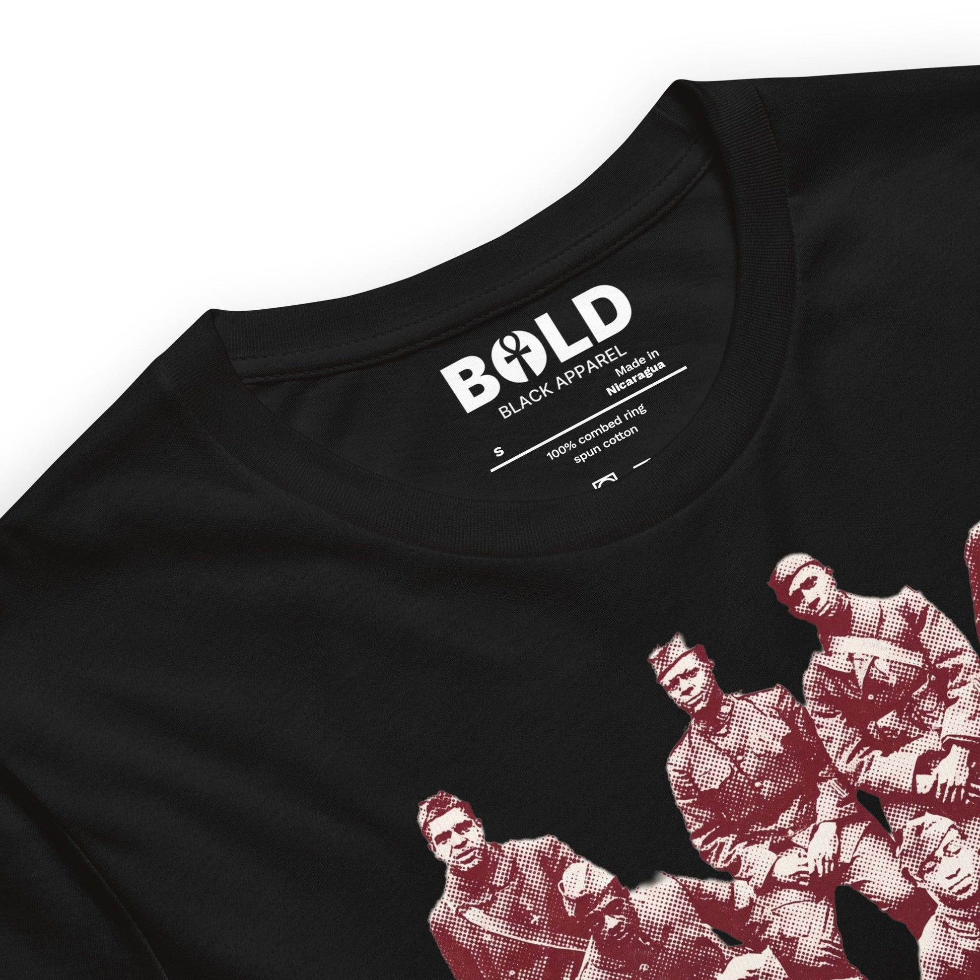 Harlem Hellfighters T-Shirt - Bold Black Apparel