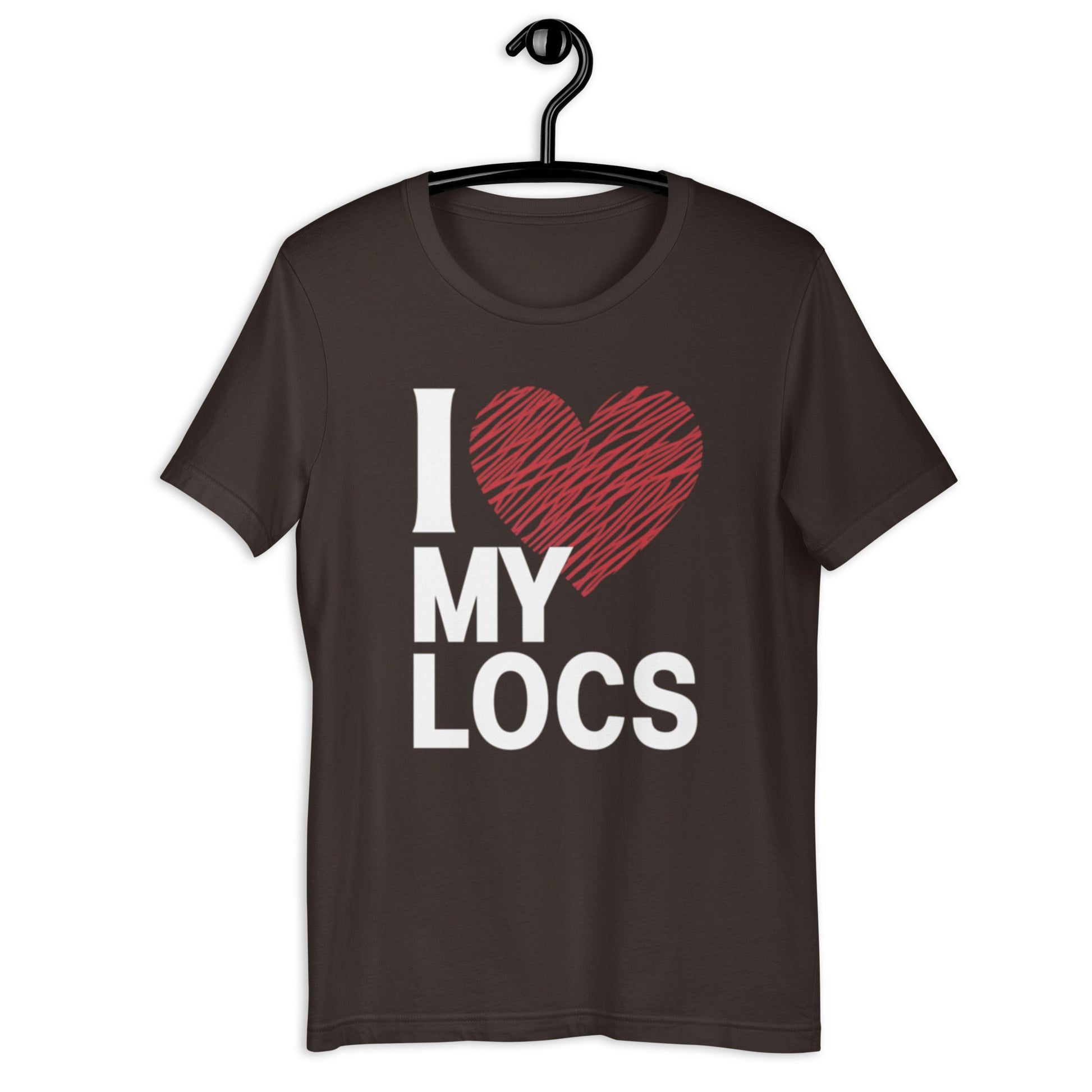 I Love My Locs T-Shirt - Bold Black Apparel