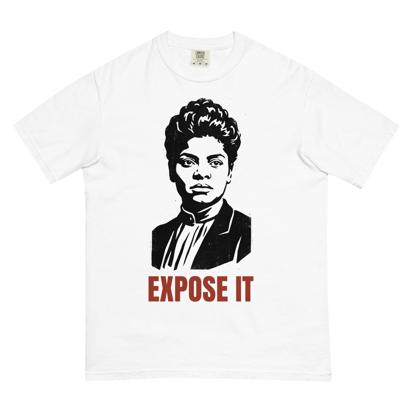 Ida B. Wells Expose It T-Shirt - Bold Black Apparel