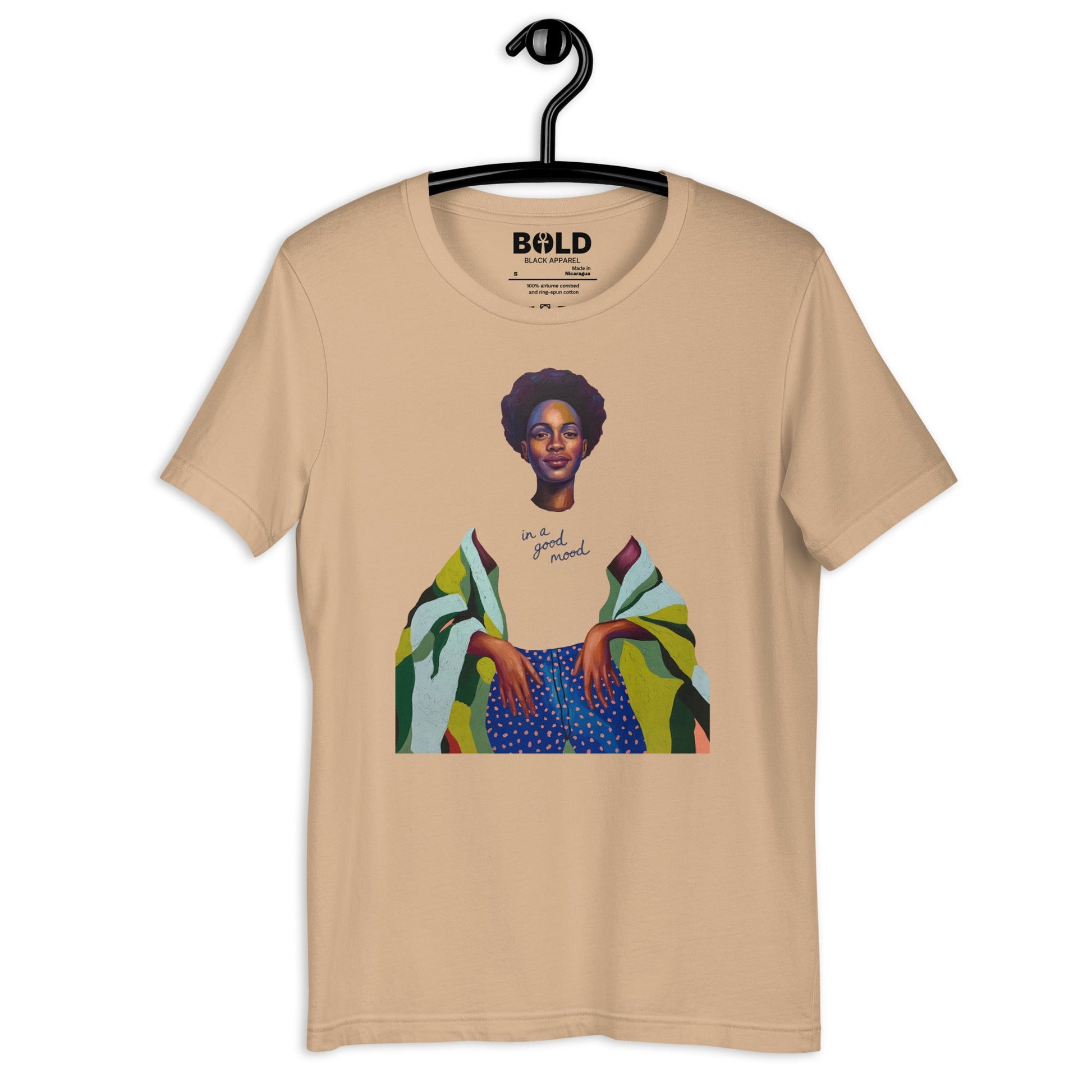 In a Good Mood T-Shirt - Bold Black Apparel