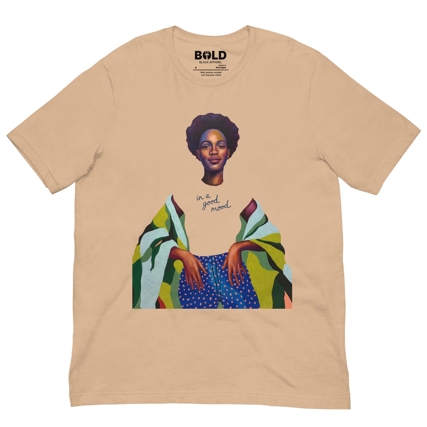 In a Good Mood T-Shirt - Bold Black Apparel