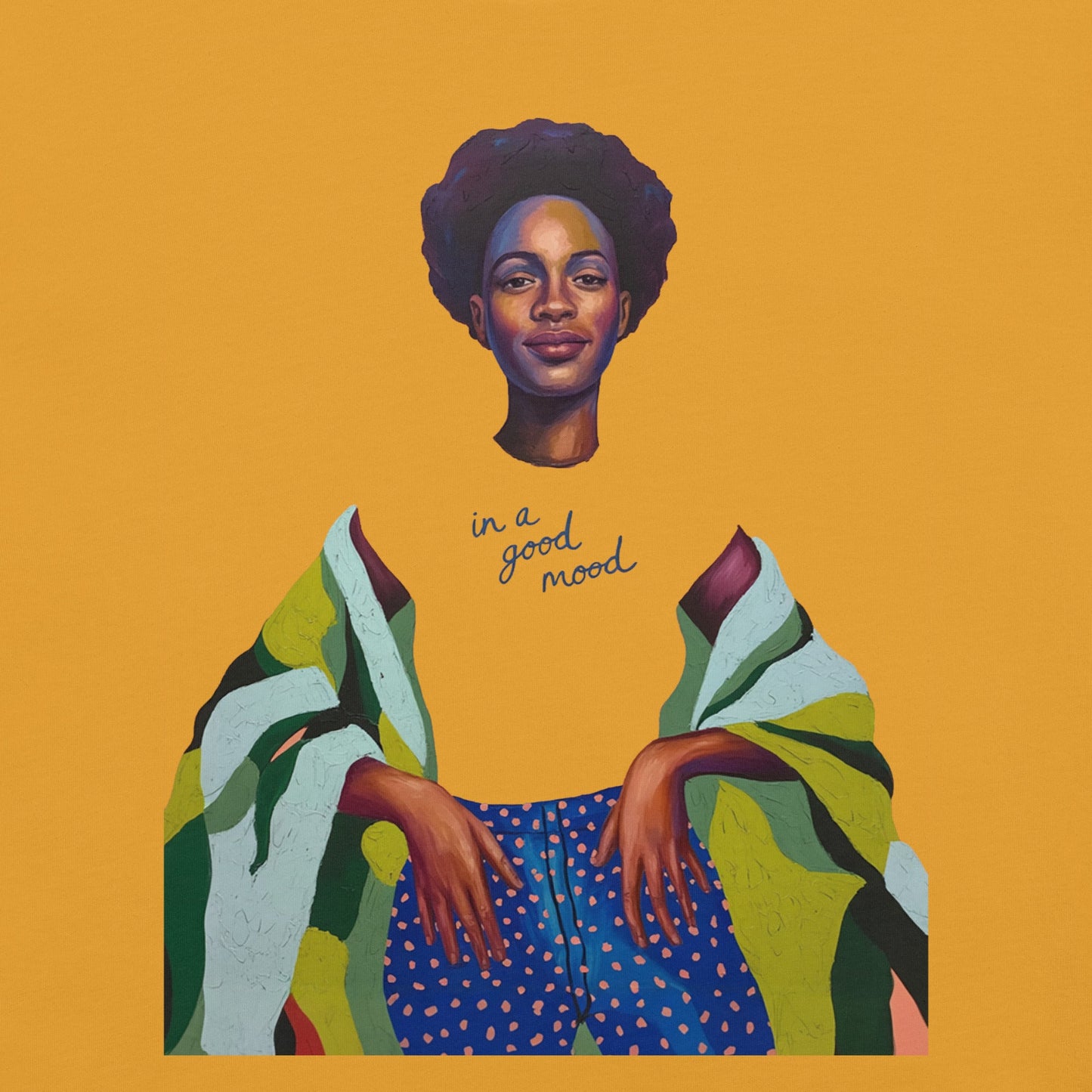 In a Good Mood T-Shirt - Bold Black Apparel