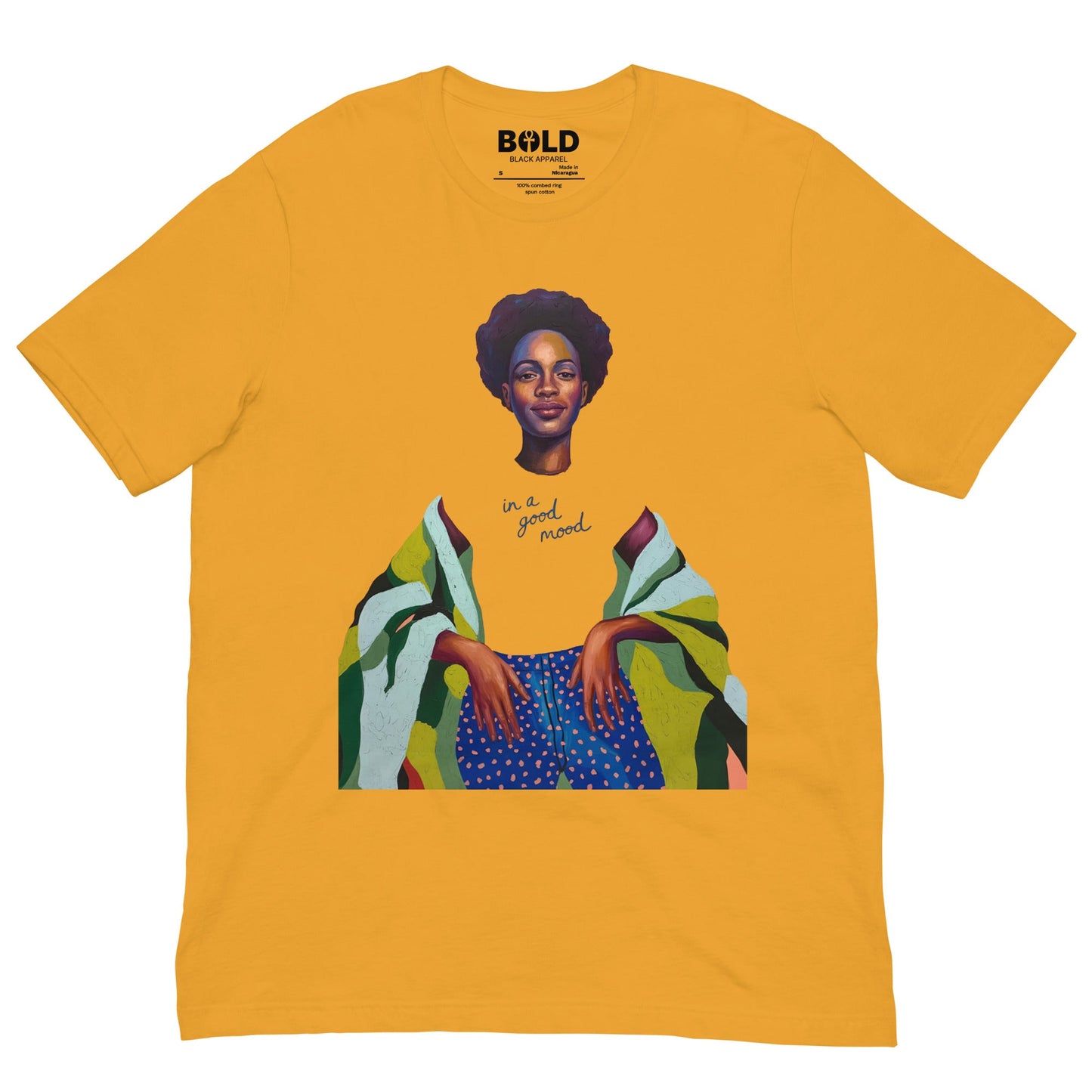 In a Good Mood T-Shirt - Bold Black Apparel