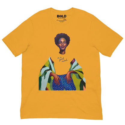 In a Good Mood T-Shirt - Bold Black Apparel