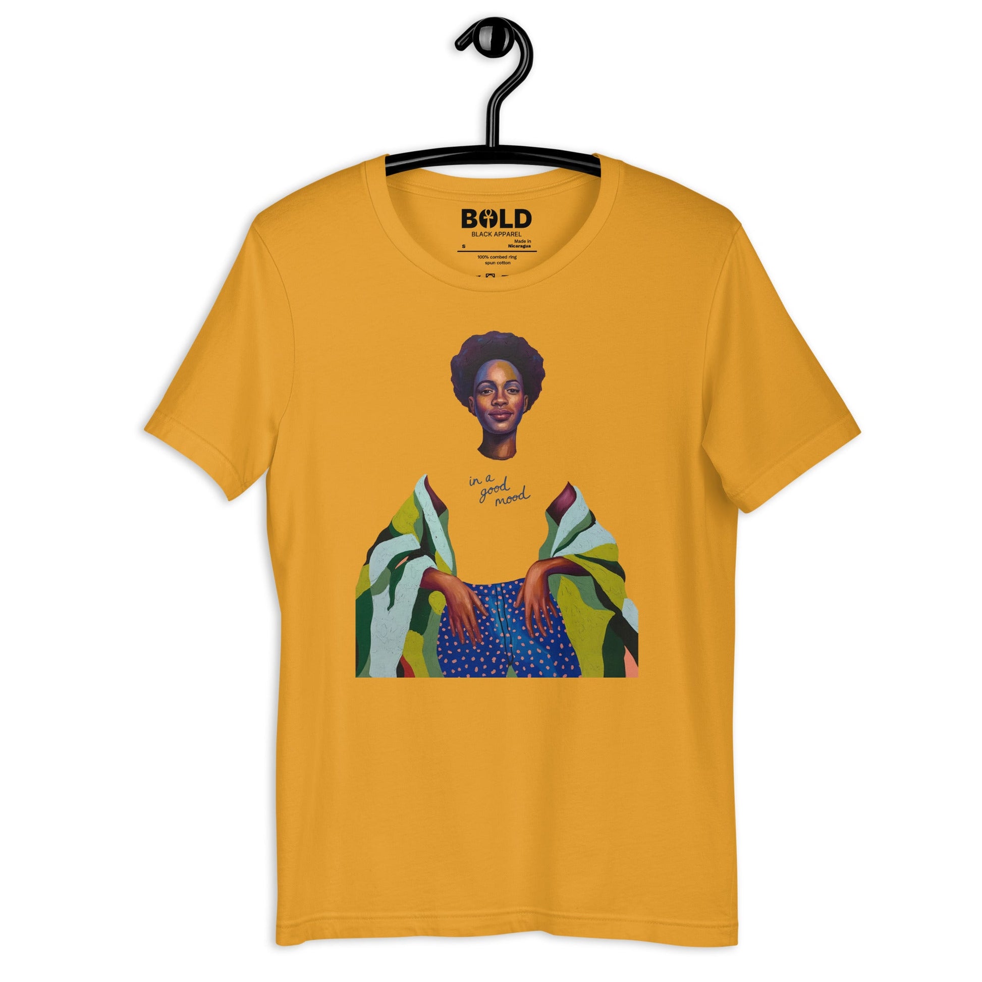 In a Good Mood T-Shirt - Bold Black Apparel