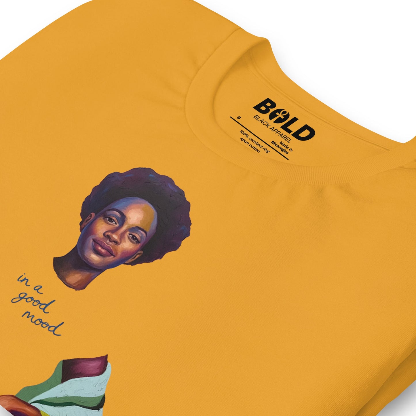 In a Good Mood T-Shirt - Bold Black Apparel