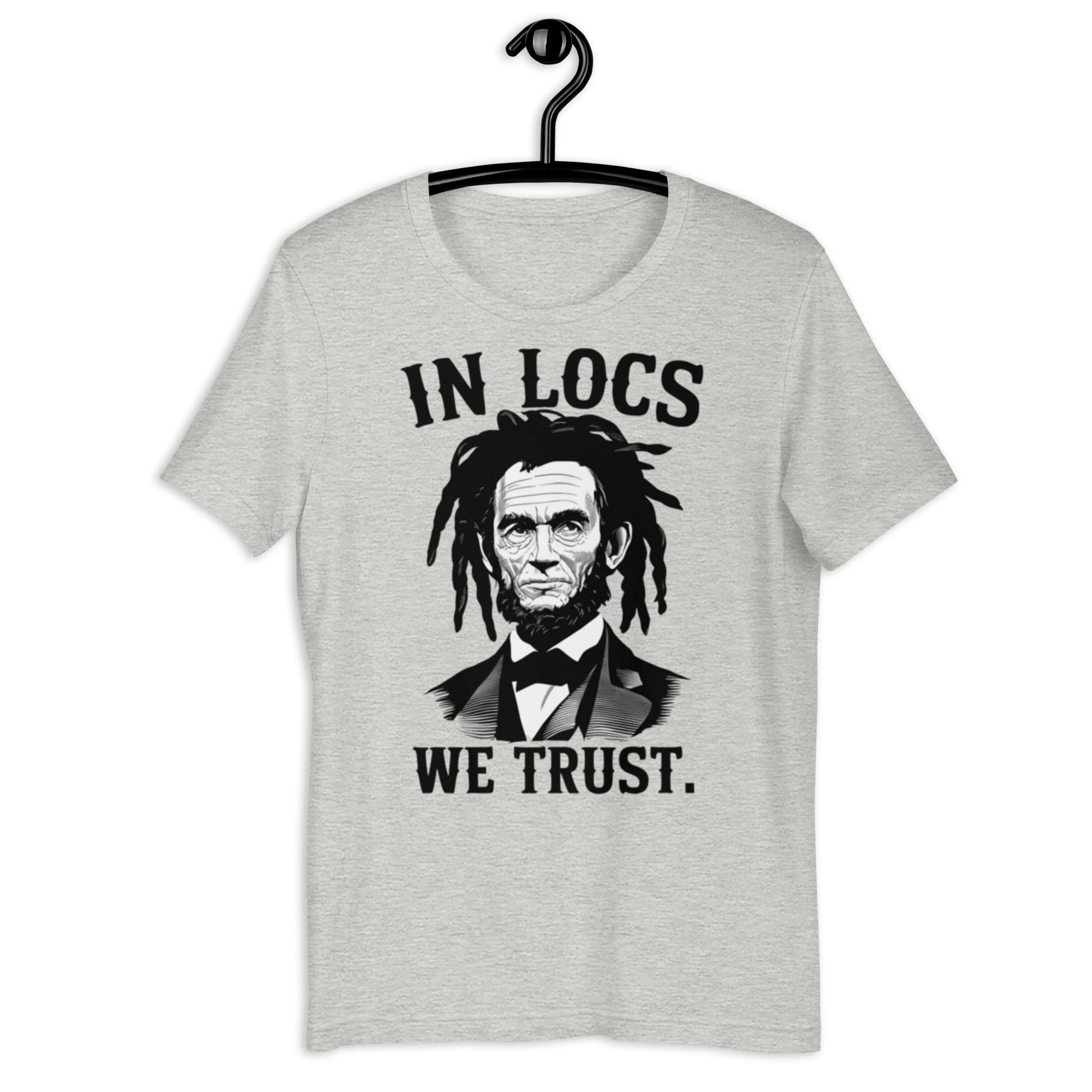 In Locs We Trust T-Shirt - Bold Black Apparel