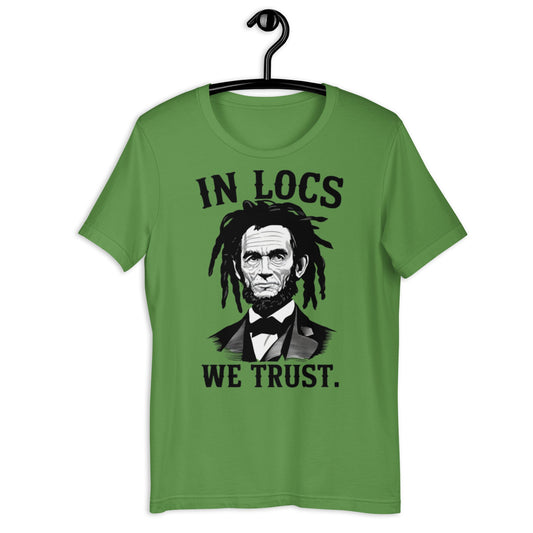 In Locs We Trust T-Shirt - Bold Black Apparel