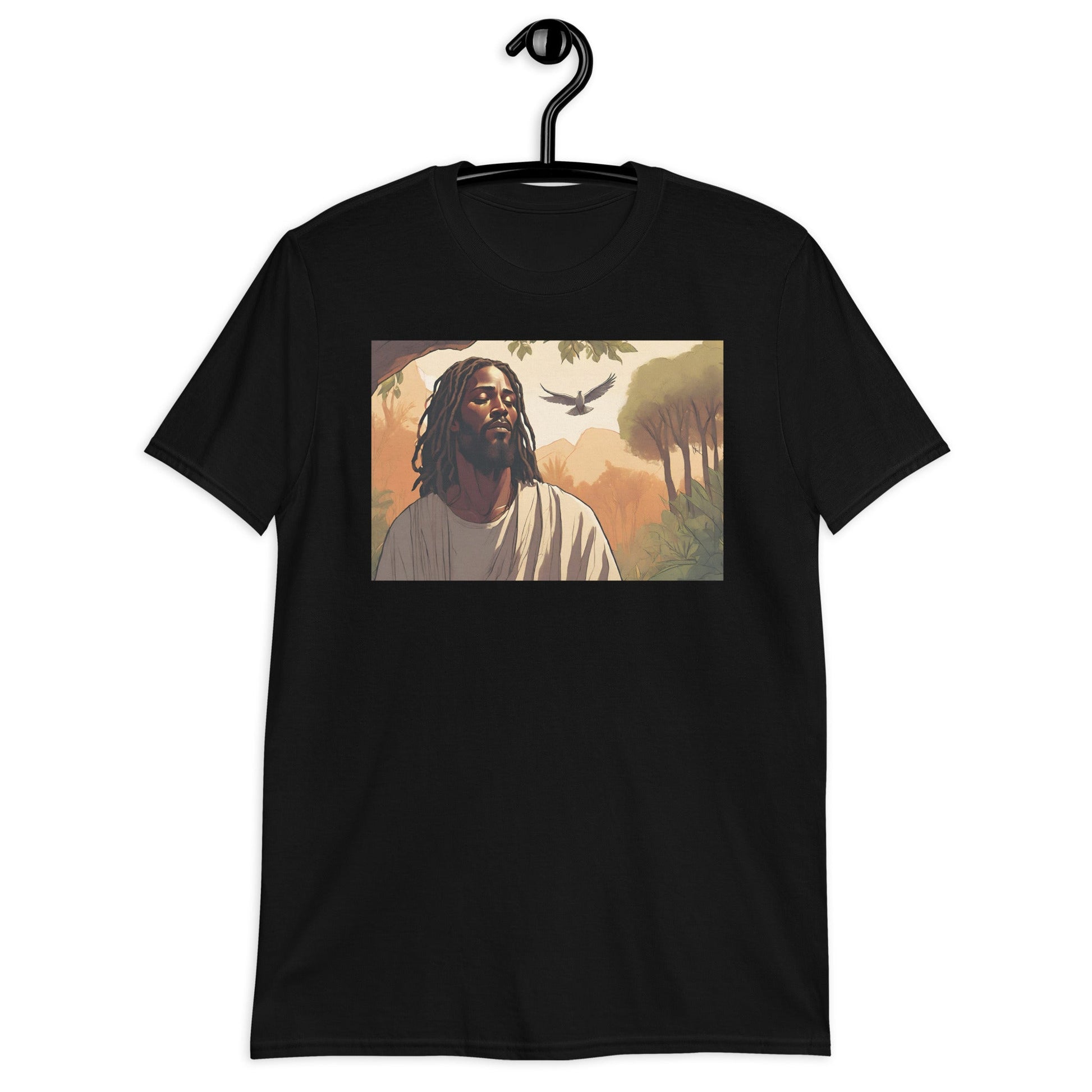 Jesus in Color T-Shirt - Bold Black Apparel