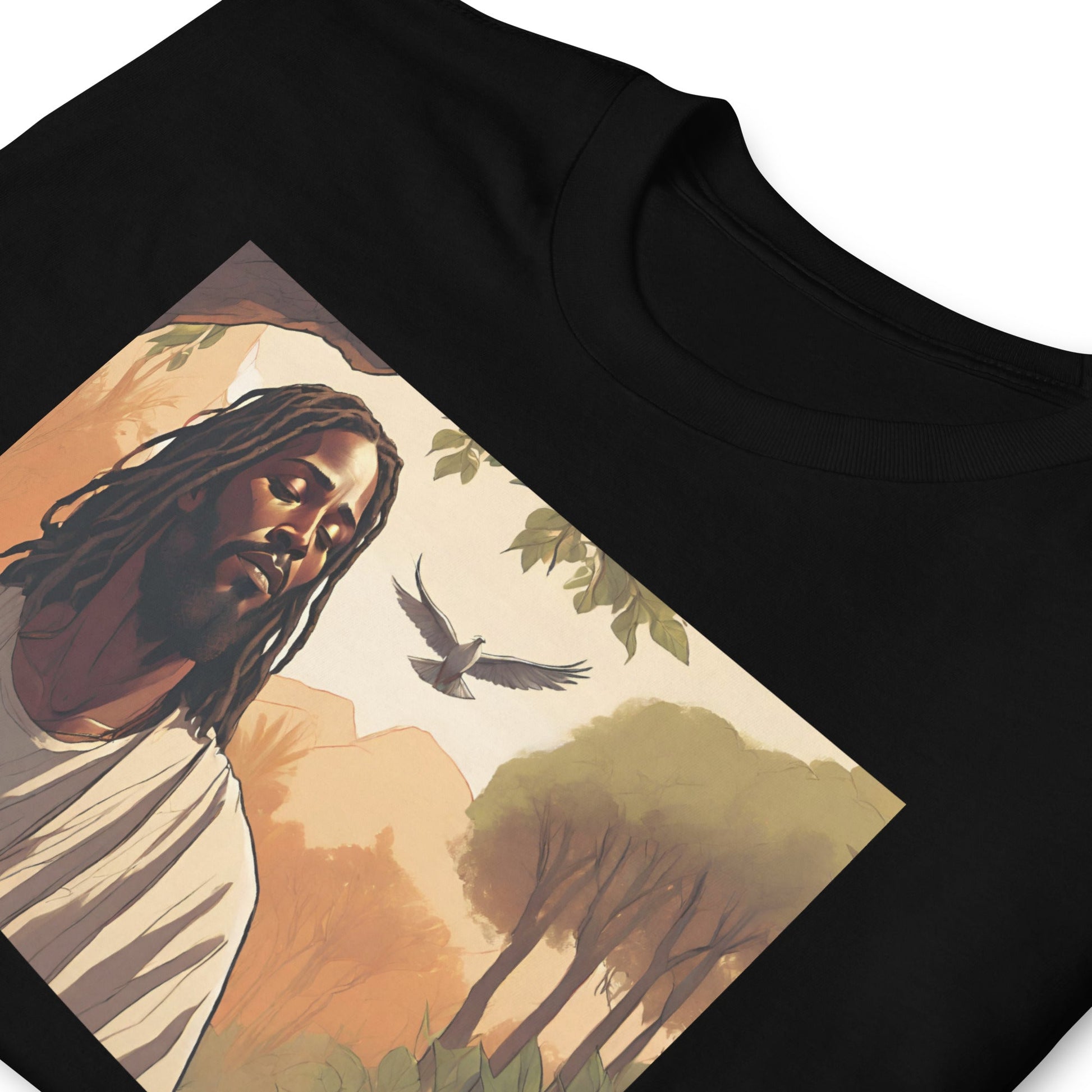 Jesus in Color T-Shirt - Bold Black Apparel