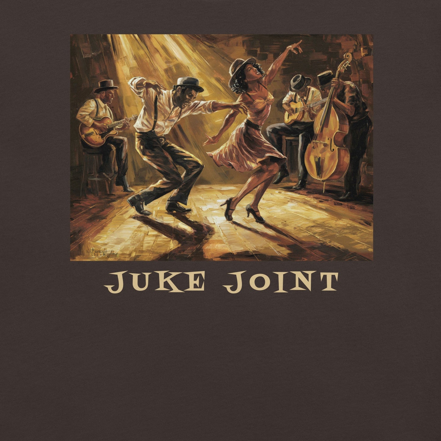 Juke Joint T-Shirt - Bold Black Apparel