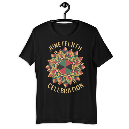 Juneteenth Mosaic T-Shirt - Bold Black Apparel