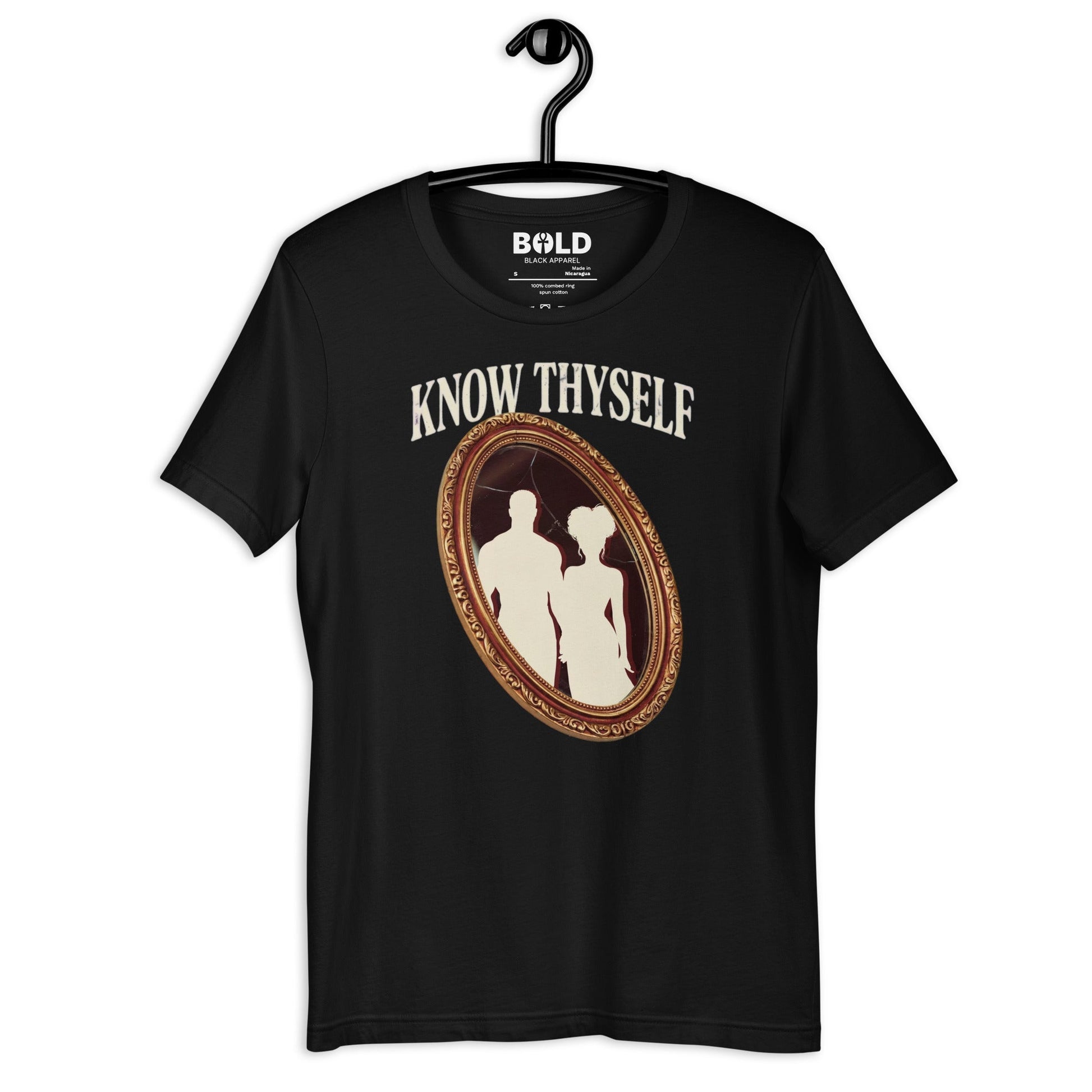 Know Thyself T-Shirt - Bold Black Apparel