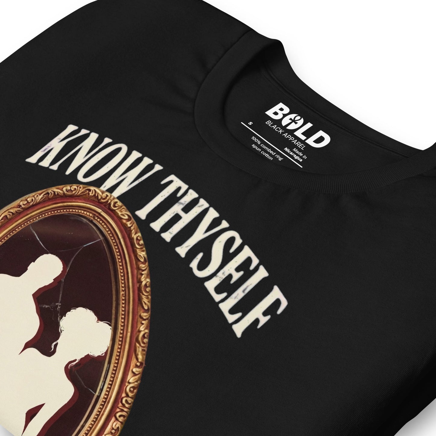 Know Thyself T-Shirt - Bold Black Apparel