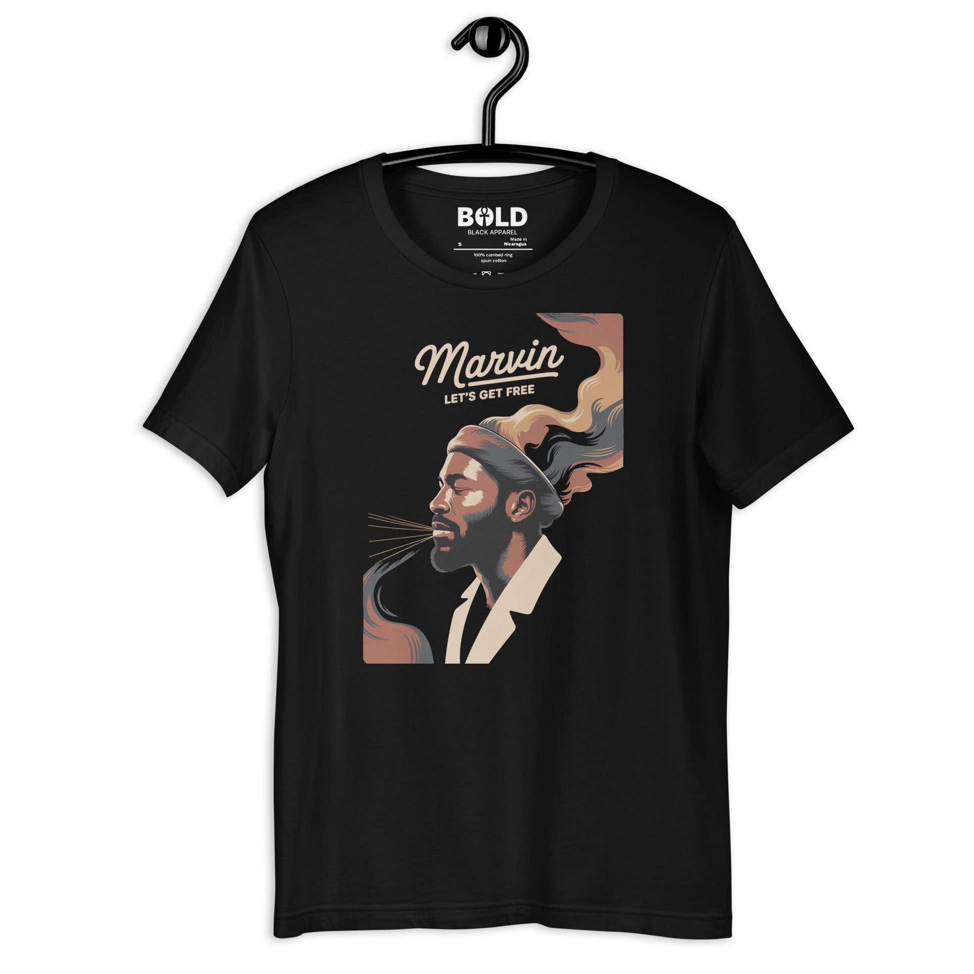 Let’s Get Free T-Shirt - Bold Black Apparel