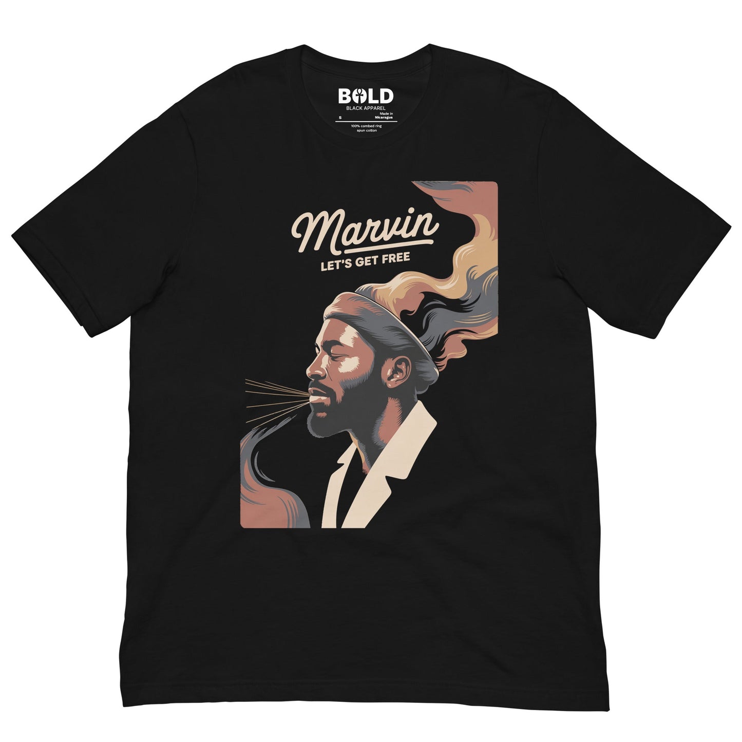 Let’s Get Free T-Shirt - Bold Black Apparel
