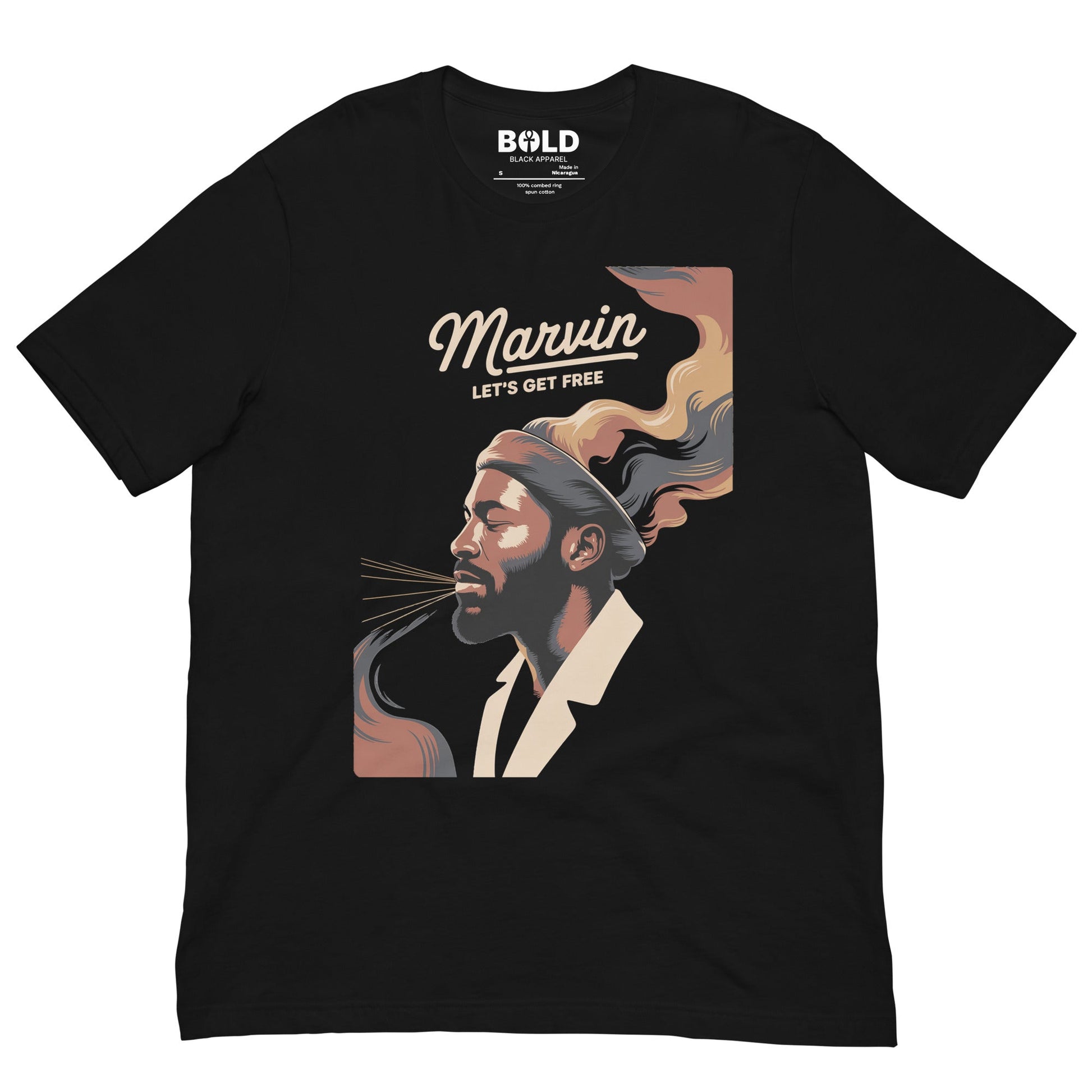 Let’s Get Free T-Shirt - Bold Black Apparel