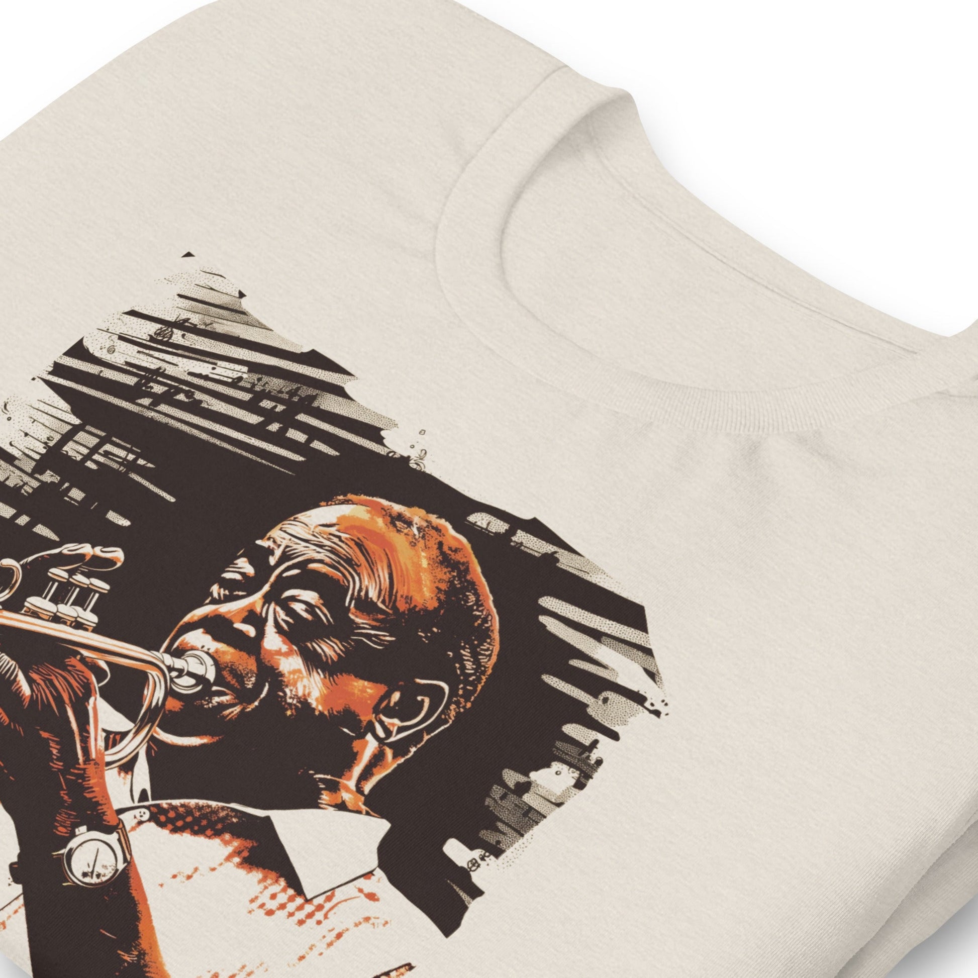 Louis Armstrong T-Shirt - Bold Black Apparel