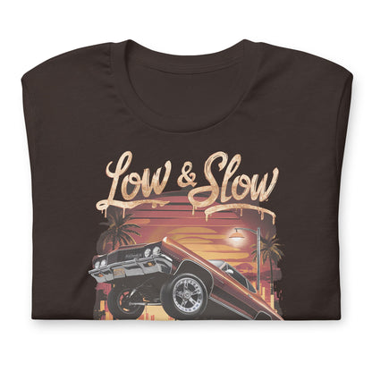 Low & Slow T-Shirt - Bold Black Apparel
