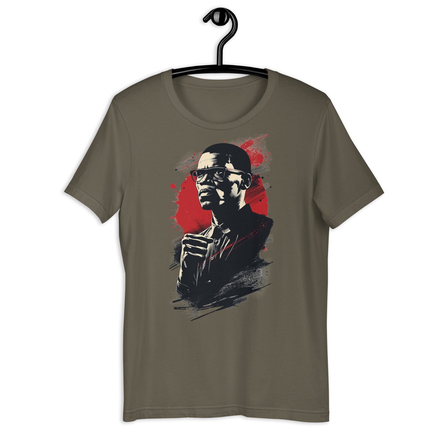 Malcolm X T-Shirt - Bold Black Apparel