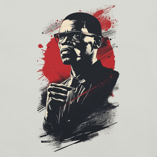 Malcolm X T-Shirt - Bold Black Apparel