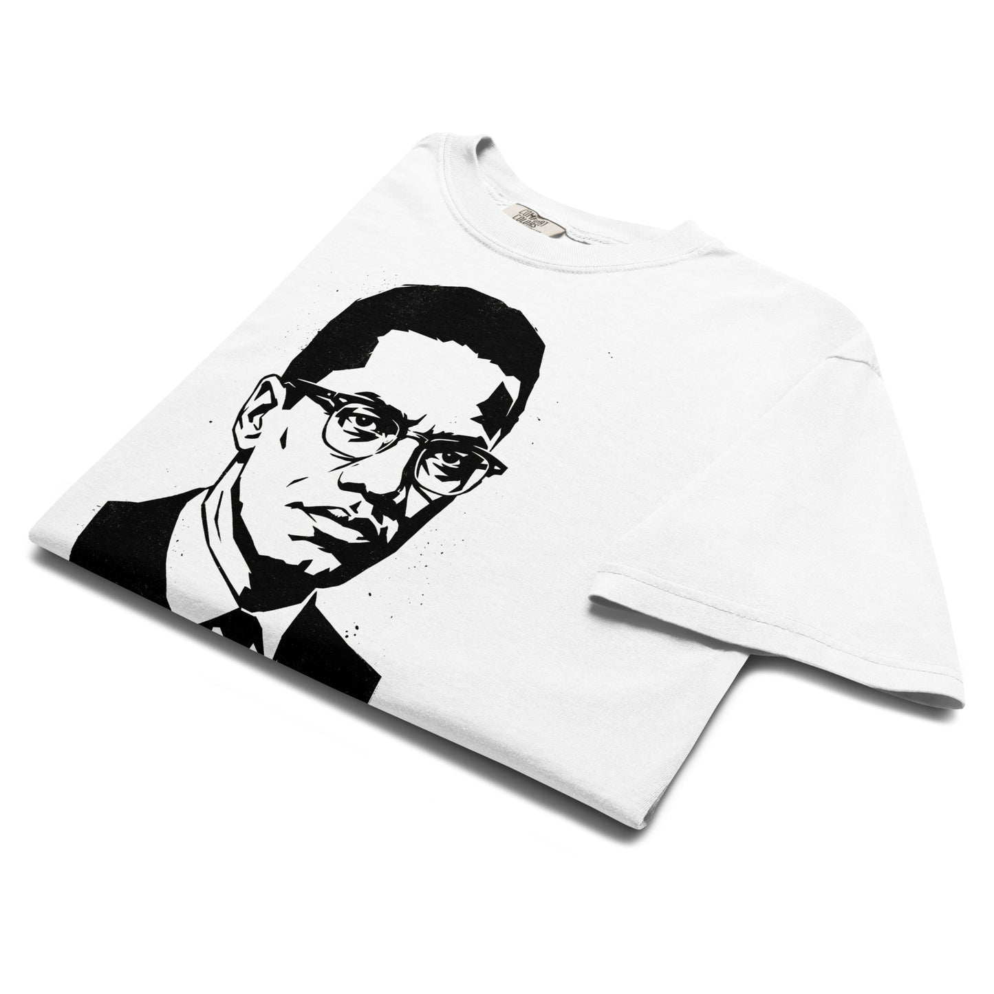 Malcolm X Wake Up T-Shirt - Bold Black Apparel