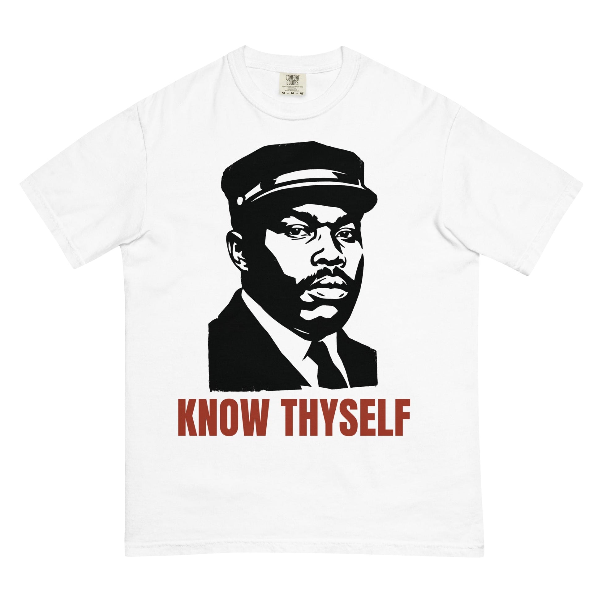 Marcus Garvey Know Thyself T-Shirt - Bold Black Apparel